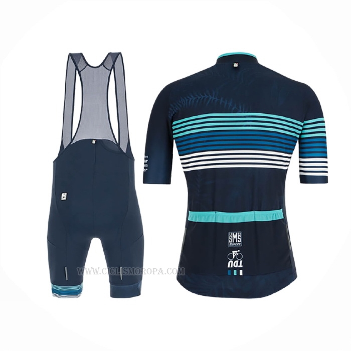 2019 Ropa Ciclismo Tour Down Under Azul Mangas Corta Y Culotte Corto